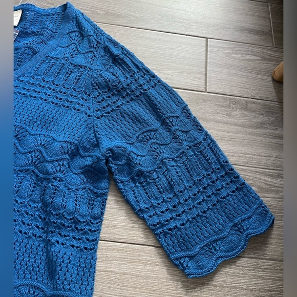 Blair Long Knit Cardigan Sweater, Size 2XL—New with Tags!•••Crotchet Style! - Picture 7 of 11